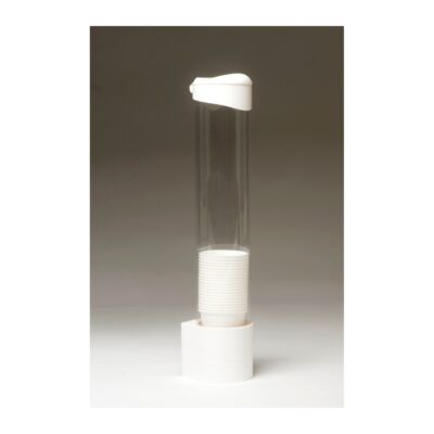 Cup dispenser white