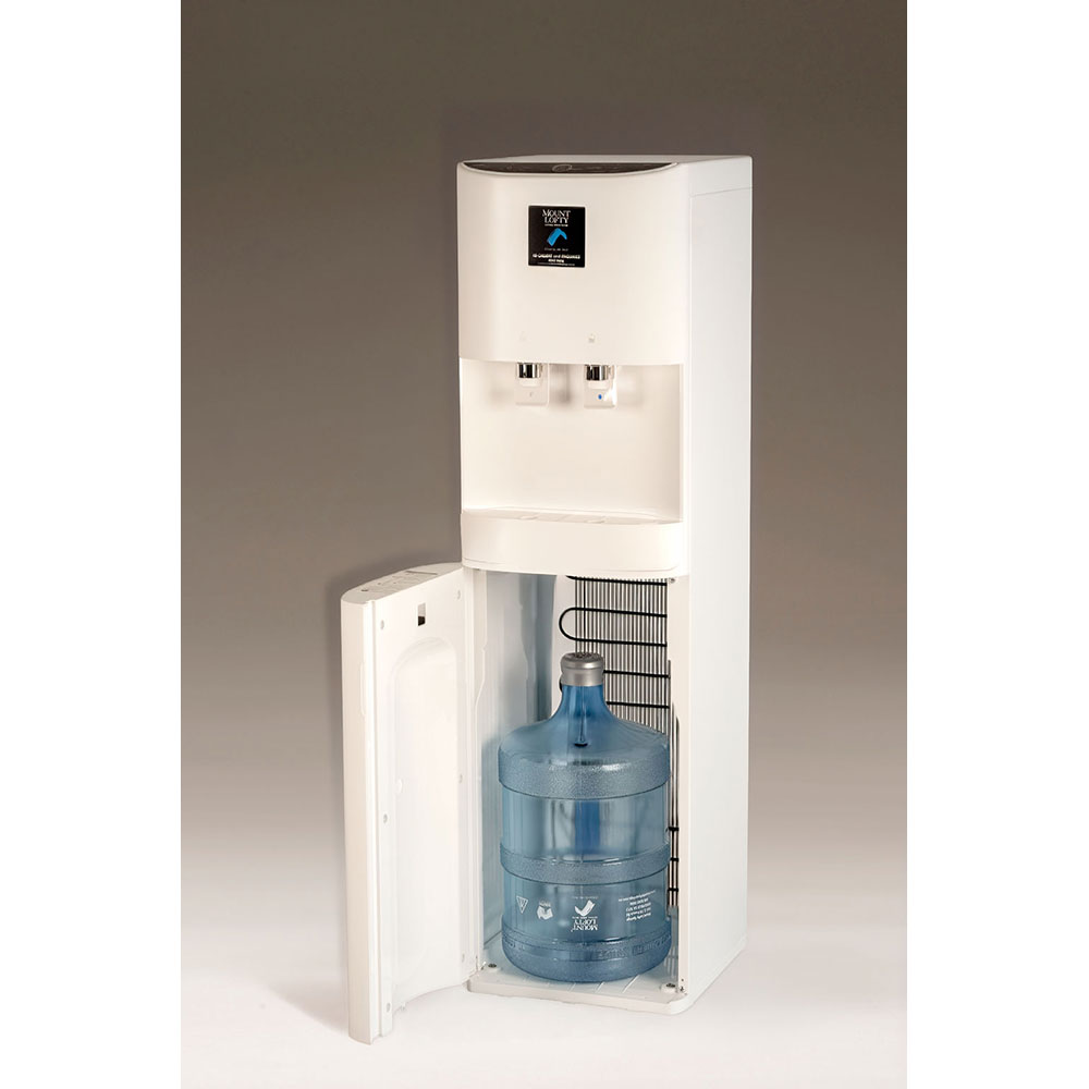 Water cooler room temp/cold (white) freestanding bottom load